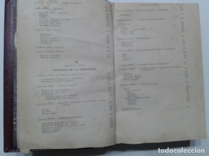 Libros de segunda mano: COMPENDIO DE DERMATOLOG&Iacute;A  19?? DARIER  3&ordf; EDICI&Oacute;N - Foto 3