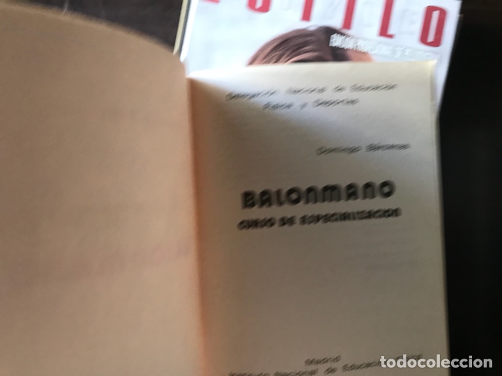 Libros de segunda mano: Balonmano. Domingo B&aacute;rcenas - Foto 3