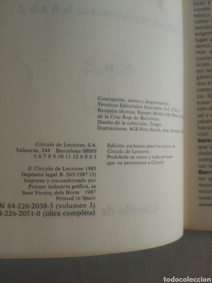Libros de segunda mano: Medicina y salud 3 .Editorial C&iacute;rculo - Foto 4