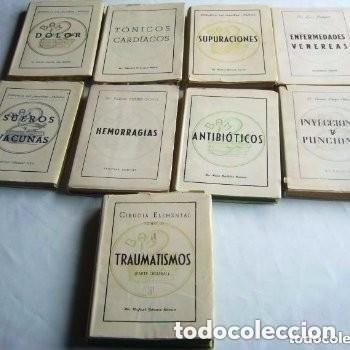 Libros de segunda mano: Biblioteca del Auxiliar Medico. 9 tomos. - Foto 1