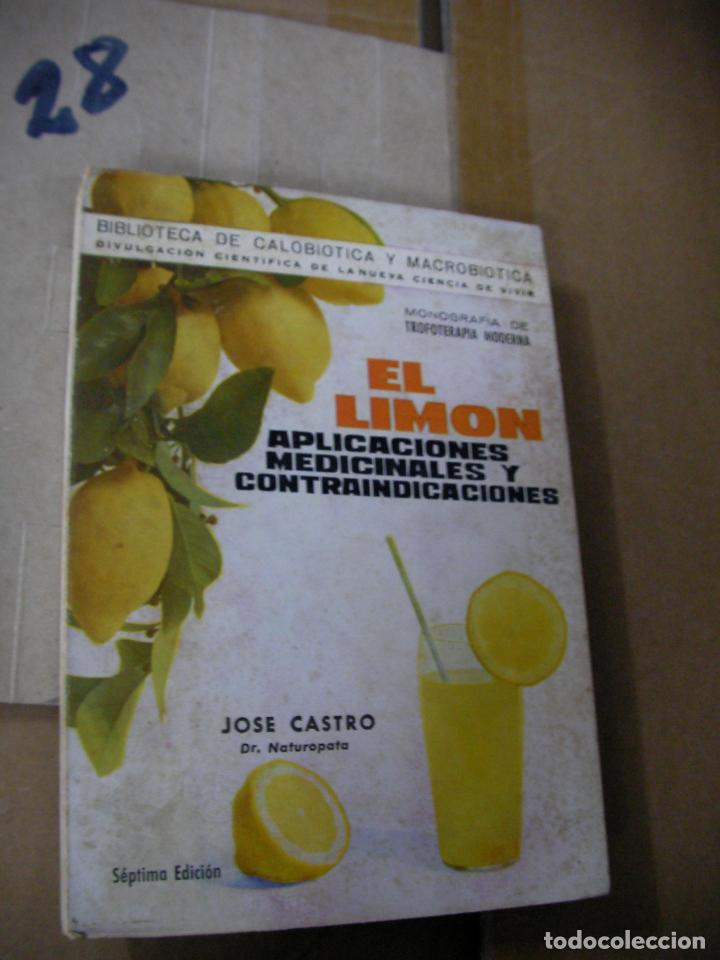 Libri di seconda mano: EL LIMON, APLICACIONES MEDICINALES Y CONTRAINDICACIONES