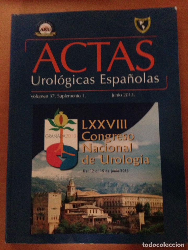 Libros de segunda mano: Actas urol&oacute;gicas espa&ntilde;olas - Foto 1