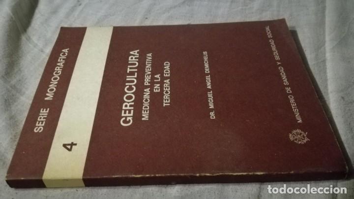 Livros em segunda m&atilde;o: gerocultura-miguel angel demichels	 / 	medicina preventiva en la tercera edad