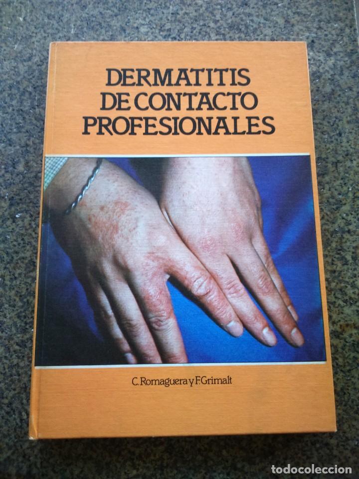 Libri di seconda mano: DERMATITIS DE CONTACTO PROFESIONALES -- C. ROMAGUERA Y F. GRIMALT -- 1981 --