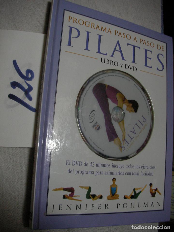 Libros de segunda mano: PROGRAMA PASO A PASO DE PILATES - LIBRO Y DVD - JENNIFER POHLMAN - Foto 1