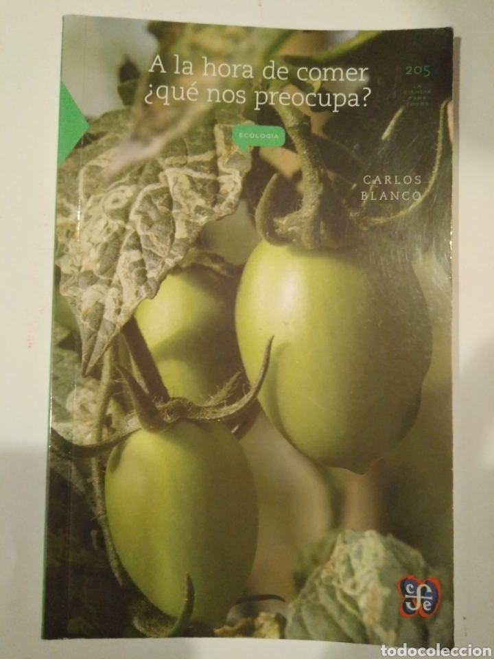 Libros de segunda mano: Carlos Blanco - A la hora de comer &iquest;qu&eacute; nos preocupa? - Foto 1