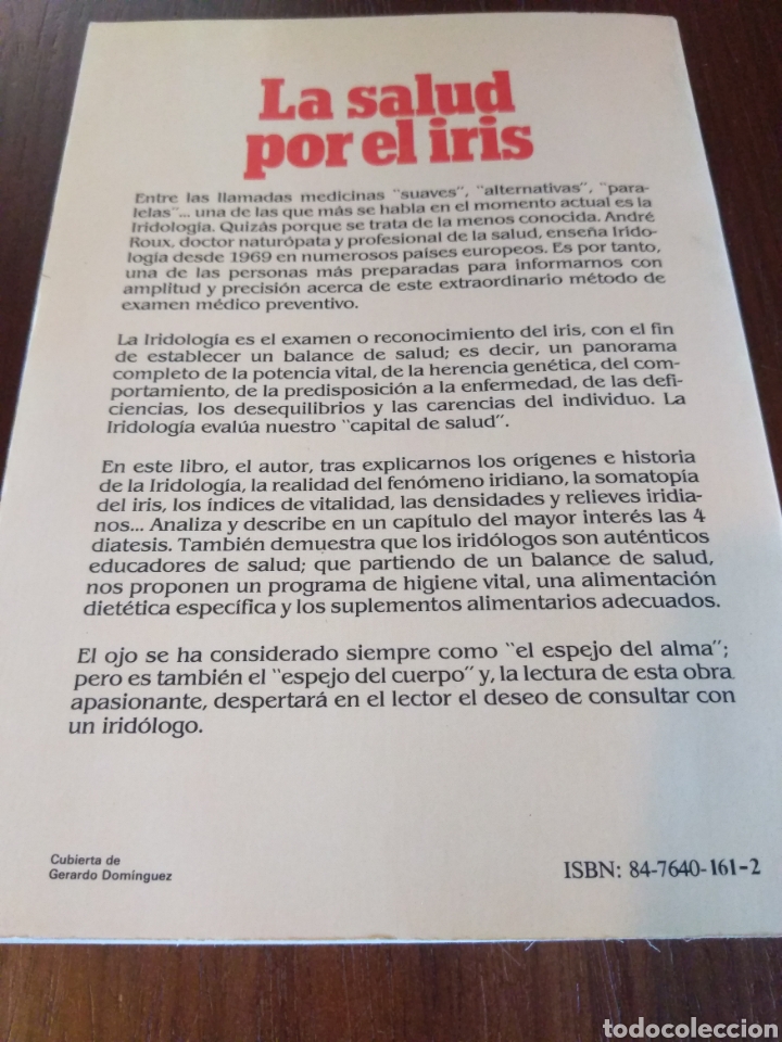 Libros de segunda mano: La salud por el iris. Andr&eacute; Roux - Foto 2