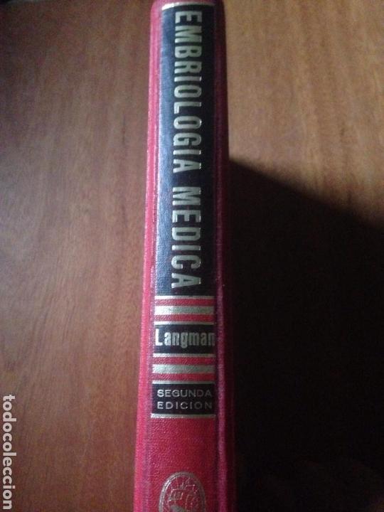 Libros de segunda mano: Embriologia medica - Foto 2