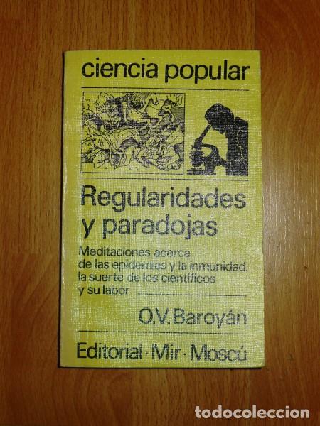Gebrauchte B&uuml;cher: BAROY&Aacute;N, O.V. Regularidades y paradojas : Meditaciones acerca de las epidemias, la inmunidad, la sue