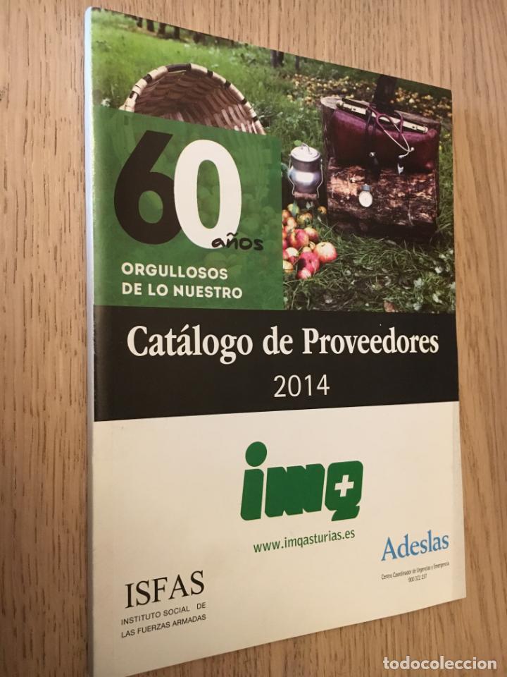 Libros de segunda mano: CATALOGO DE PROVEEDORES 2014. ISFAS IMAQ