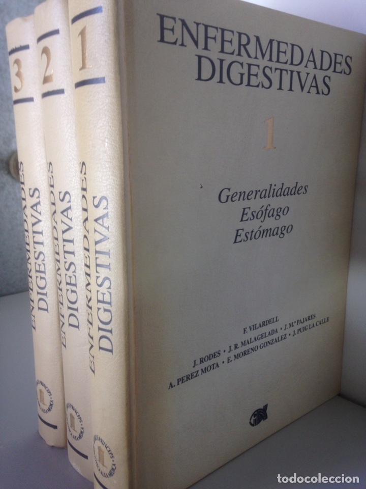 Libros de segunda mano: ENFERMEDADES DIGESTIVAS 1, 2 y 3 - Foto 1