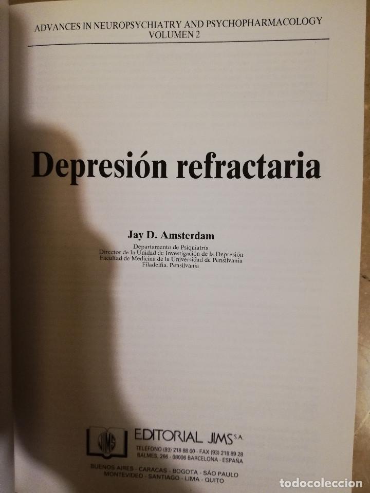 Libros de segunda mano: DEPRESION REFRACTARIA (JAY D. AMSTERDAM) - Foto 3