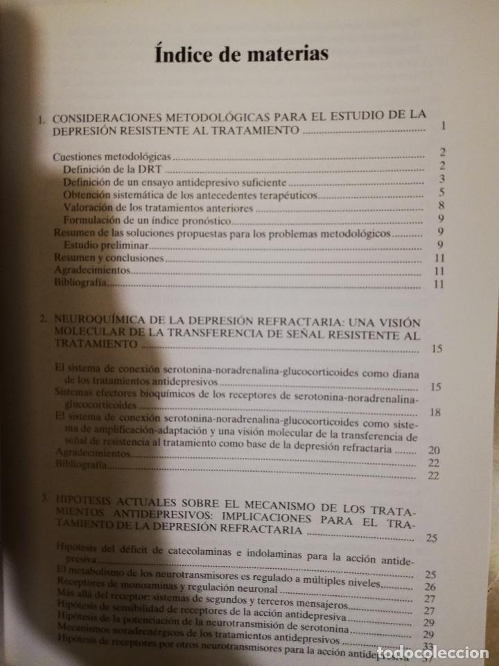 Libros de segunda mano: DEPRESION REFRACTARIA (JAY D. AMSTERDAM) - Foto 4