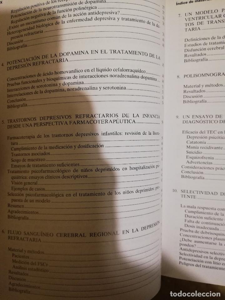 Libros de segunda mano: DEPRESION REFRACTARIA (JAY D. AMSTERDAM) - Foto 5