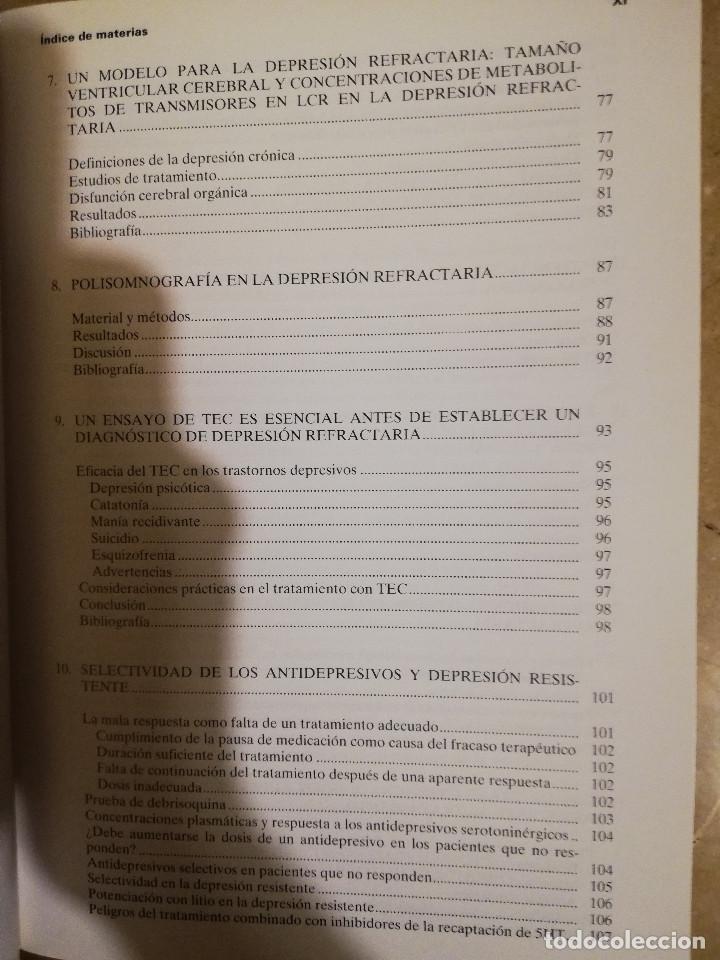 Libros de segunda mano: DEPRESION REFRACTARIA (JAY D. AMSTERDAM) - Foto 6