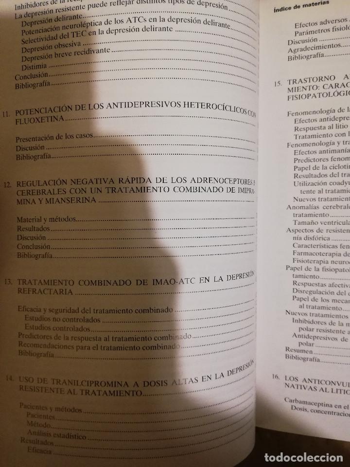 Libros de segunda mano: DEPRESION REFRACTARIA (JAY D. AMSTERDAM) - Foto 7