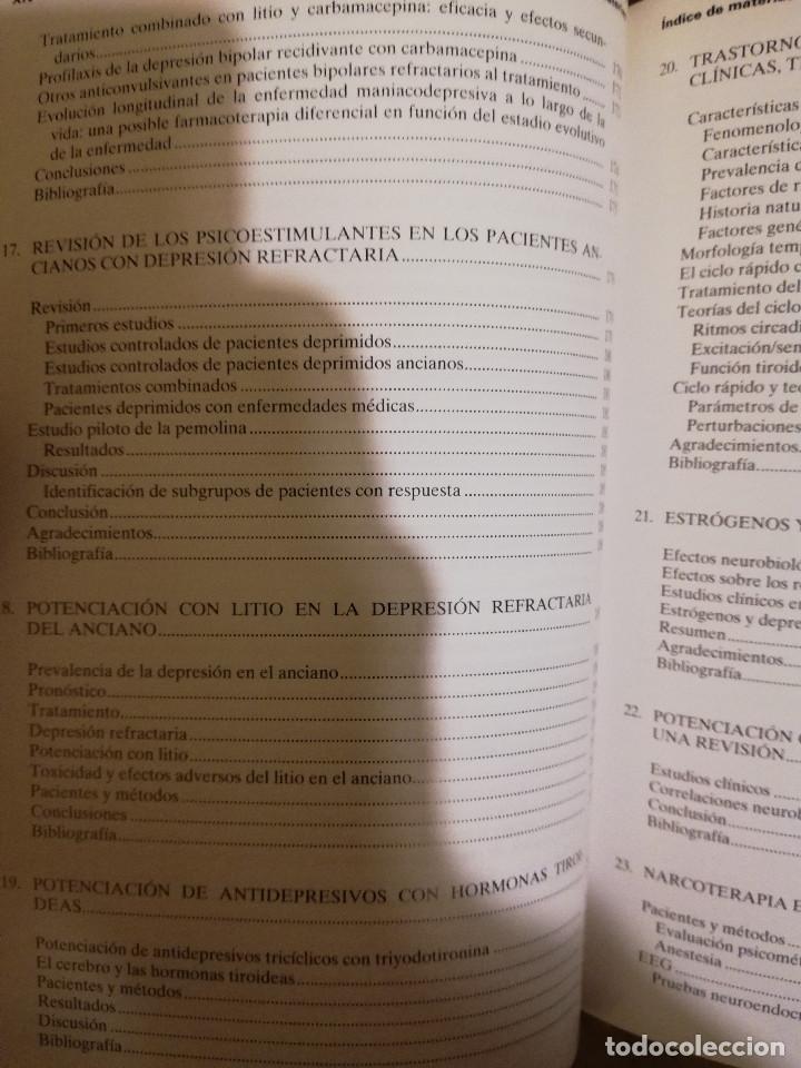 Libros de segunda mano: DEPRESION REFRACTARIA (JAY D. AMSTERDAM) - Foto 9