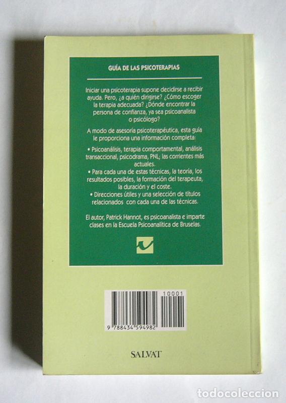 Libros de segunda mano: GUIA DE LAS PSICOTERAPIAS - LAS CLAVE DEL EQUILIBRIO MENTAL - PATRICK HANNOT - Foto 2