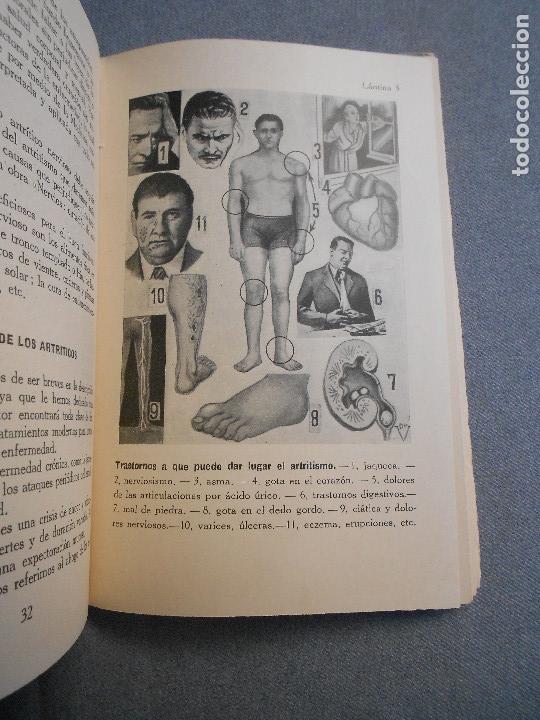 Libros de segunda mano: ARTRITISMO. SU CURACION. - Foto 6