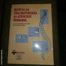 Libros de segunda mano: MANUAL DE TRAUMATOLOGIA EN ATENCION PRIMARIA J.ALINSO 1996 1 ED
