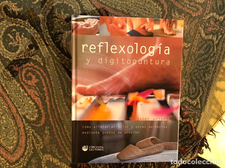 Libros de segunda mano: Reflexolog&iacute;a y digitopuntura. Janet Wright. Como nuevo - Foto 1