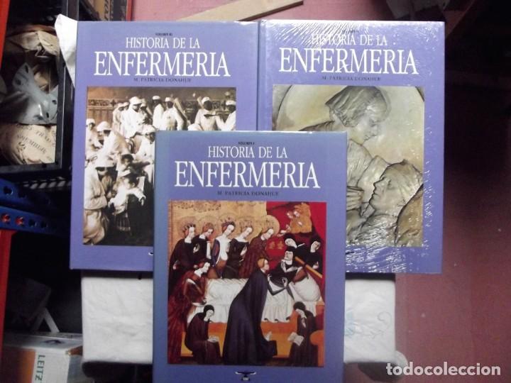 Libros de segunda mano: HISTORIA DE LA ENFERMERIA DE M. PATRICIA DONAHUE 3 TOMOS