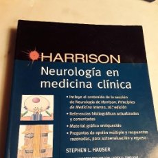 Libros de segunda mano: NEUROLOGIA EN MEDICINA CLÍNICA, DE STEPHEN HAUSER. MCGRAW HILL, HARRISON, 2007. EXCELENTE ESTADO.. Lote 151546022