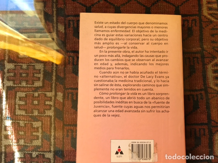 Libros de segunda mano: C&oacute;mo prolongar la vida. C. De Lacy Evans. - Foto 2