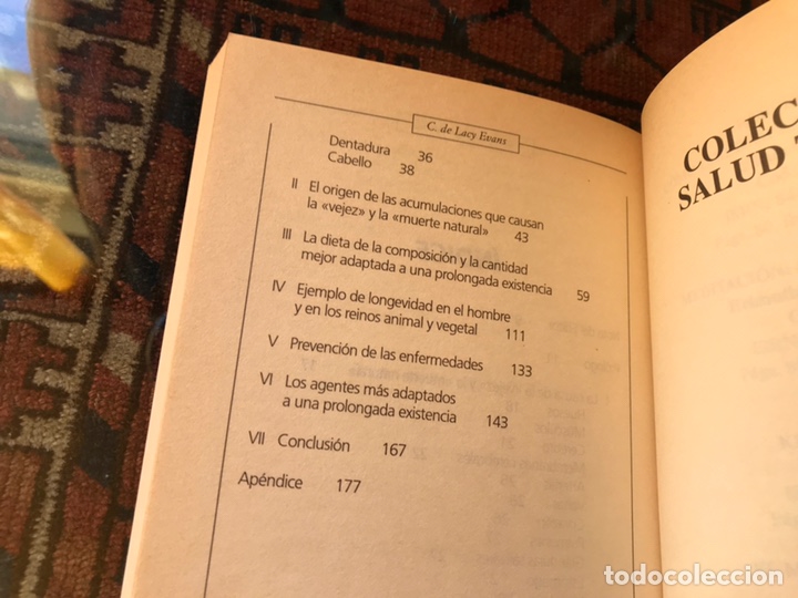 Libros de segunda mano: C&oacute;mo prolongar la vida. C. De Lacy Evans. - Foto 6