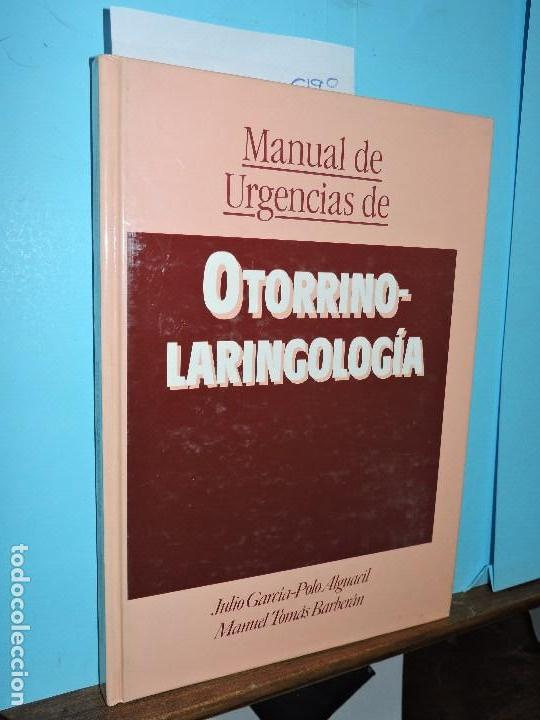 Gebrauchte B&uuml;cher: Manual de Urgencias de Otorrimolaringolog&iacute;a. GARC&Iacute;A-POLO ALGUACIL, J.; BARBER&Aacute;N, Manuel Tom&aacute;s