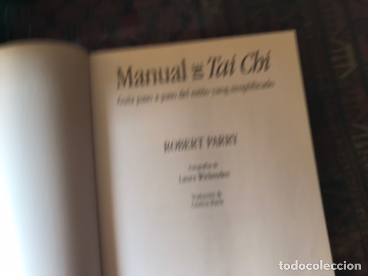 Libros de segunda mano: Manual de Tai Chi. Robert Parry. Como nuevo. - Foto 3
