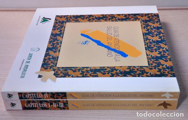 Libros de segunda mano: GU&Iacute;A DE ATENCI&Oacute;N A LA SALUD DEL ANCIANO. (2 tomos en estuche) - V.V.A.A.