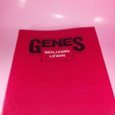 Libros de segunda mano: LIBRO-GENES-BENJAMÍN LEWIN-EDITORIAL REVERTÉ S.A.-1991-EDICIÓN EN ESPAÑOL-VER FOTOS. Lote 159291738