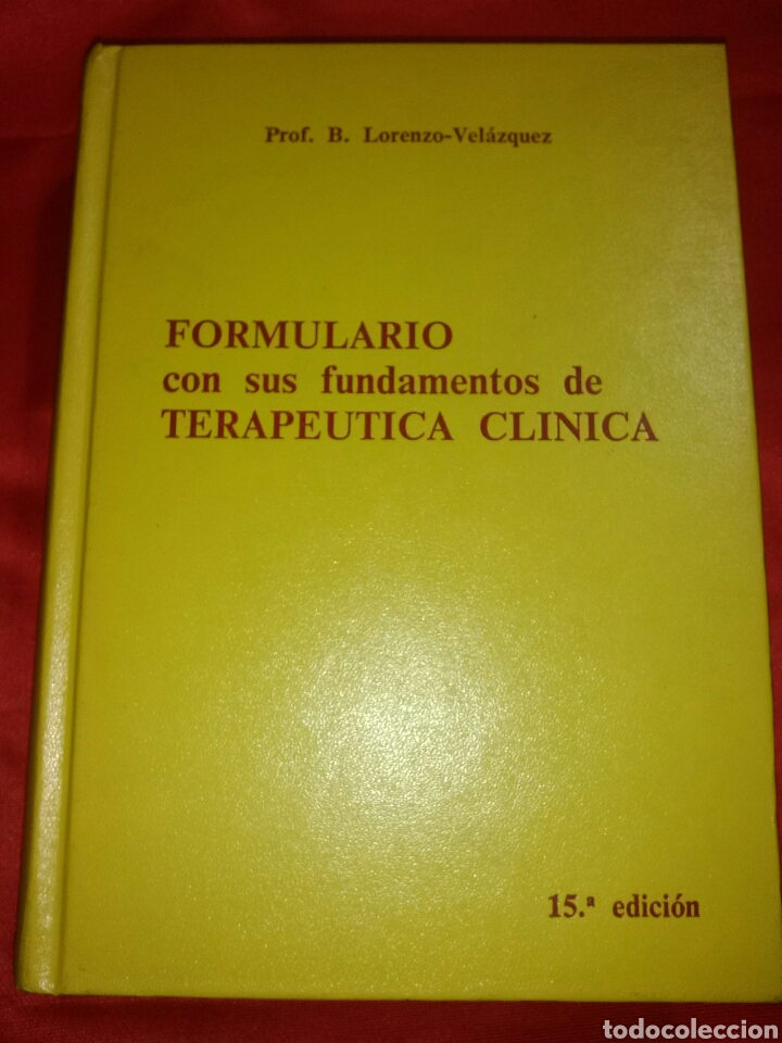 Libros de segunda mano: Formulario Terap&eacute;utica Cl&iacute;nica - Foto 2
