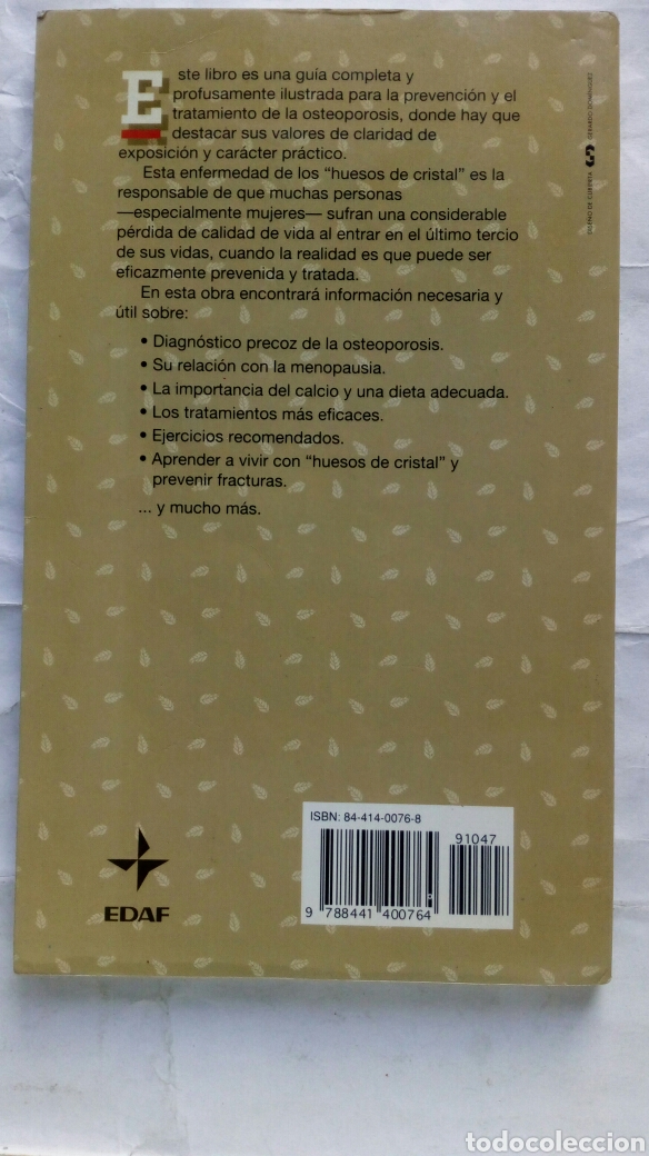 Libros de segunda mano: Osteoporosis. Clare Dover. - Foto 2