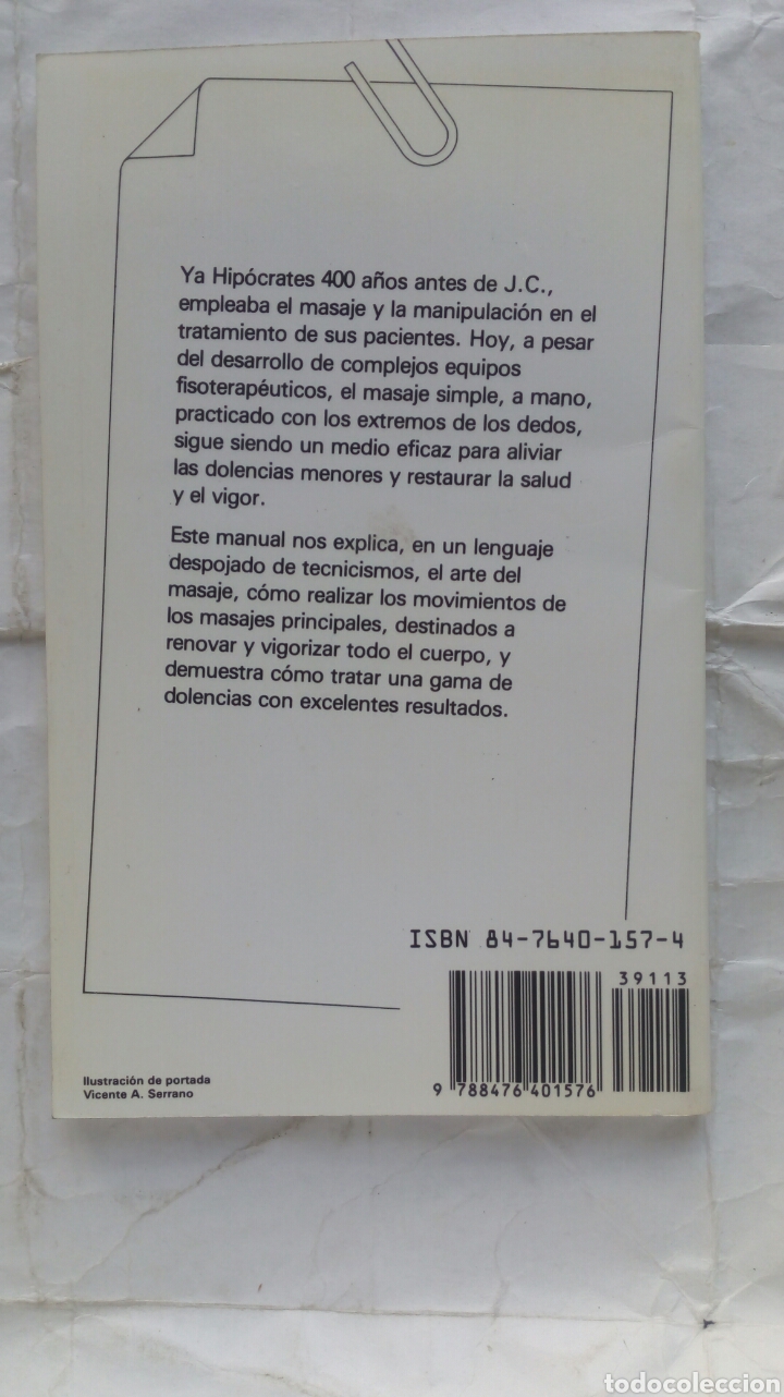 Libros de segunda mano: El masaje con la punta de sus dedos. - Foto 2