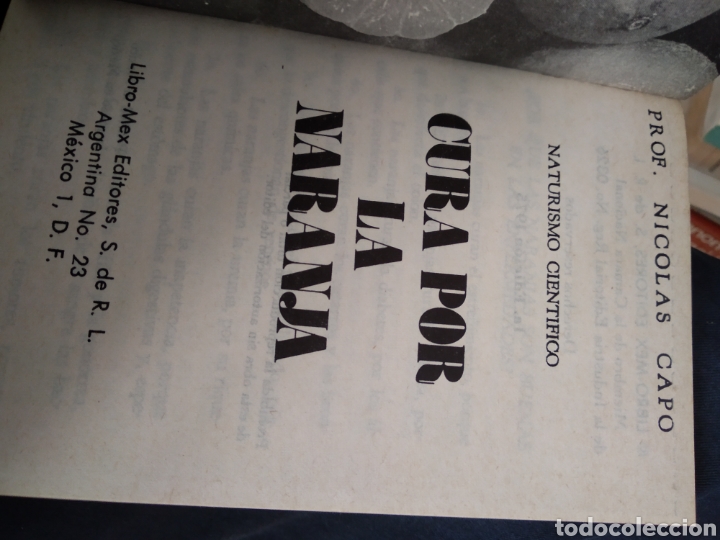 Libros de segunda mano: CURA DE NARANJAS. NICOLAS CAPO #0690 - Foto 2