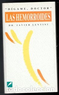 Libros de segunda mano: Las hemorroides, Javier Lentini - Foto 1