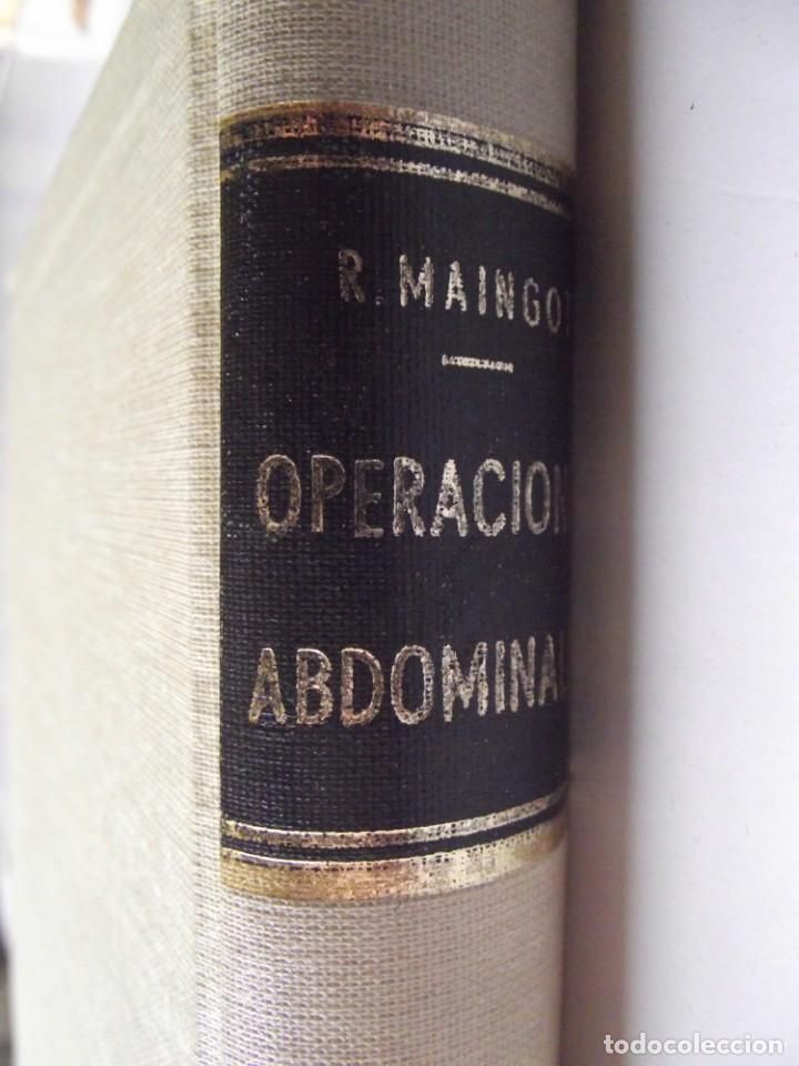 Second hand books: Operaciones Abdominales. Rodney Maingot. 1966 - Buenos Aires.