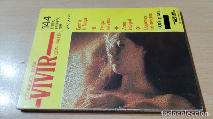 Second hand books: CONSEJOS PARA VIVIR CON SALUD - 144 - NATURAL HOMEOPEATICA ALTERNATIVA