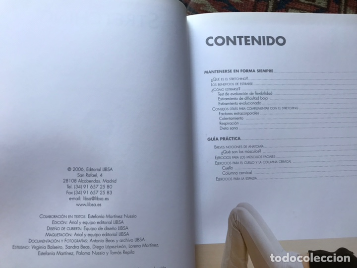 Libros de segunda mano: Stretching. Estefan&iacute;a Mart&iacute;nez. Libsa - Foto 4