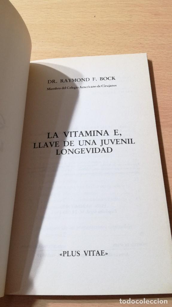 Libros de segunda mano: La vitamina E - Dr. Raymond F. Bock - Foto 4