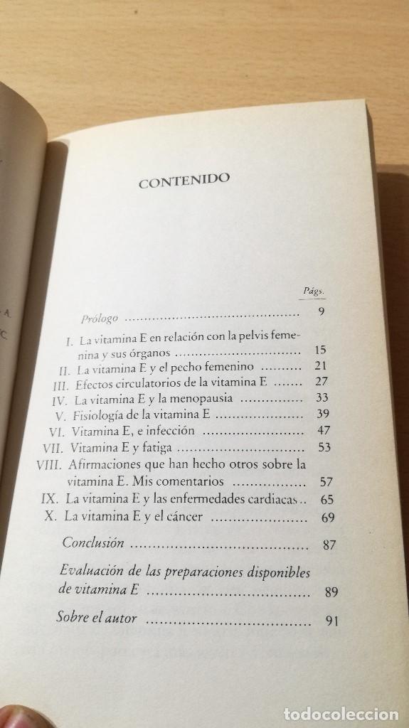 Libros de segunda mano: La vitamina E - Dr. Raymond F. Bock - Foto 6