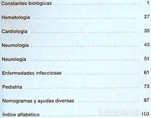 Libros de segunda mano: CONSTANTES BIOL&Oacute;GICAS Y DATOS EXPLORATORIOS - PH. DOROSZ 1996 - VER INDICE - Foto 2