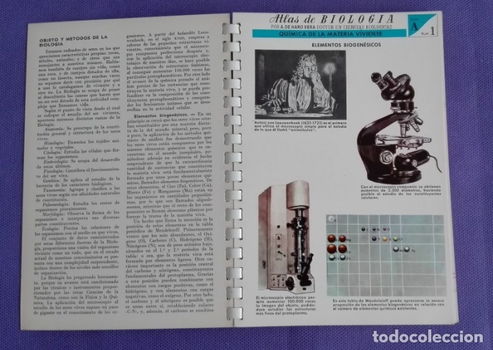 Libros de segunda mano: Atlas de biolog&iacute;a - Foto 2