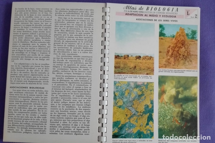Libros de segunda mano: Atlas de biolog&iacute;a - Foto 3