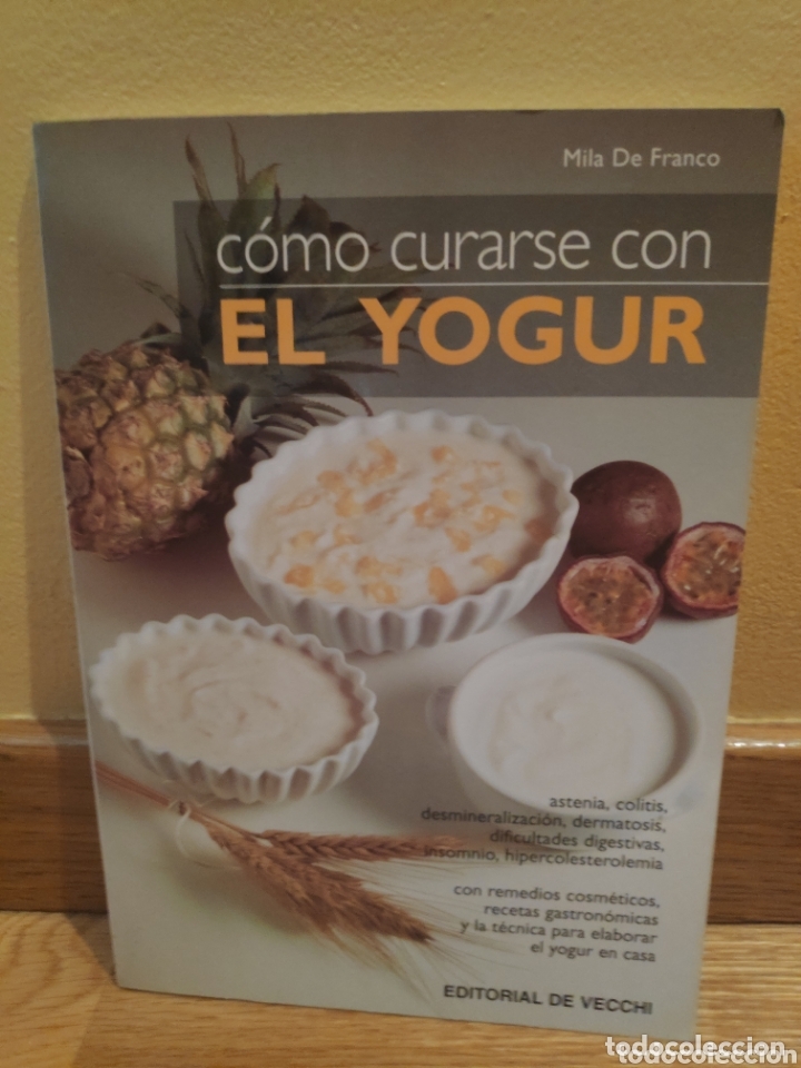 Libros de segunda mano: c&oacute;mo curarse con el yogur Mila de Franco - Foto 1