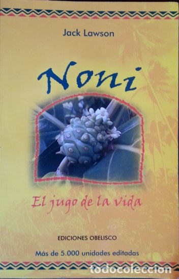 Libros de segunda mano: NONI EL JUGO DE LA VIDA. - LAWSON, Jack. - Foto 1