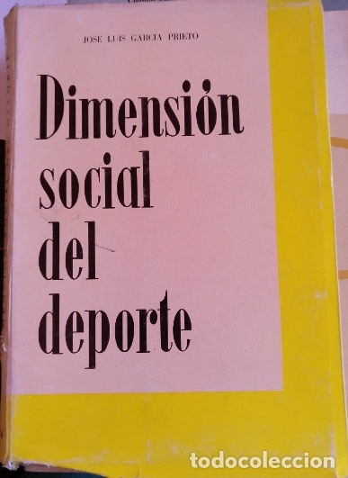 Second hand books: DIMESION SOCIAL DEL DEPORTE. - GARCIA PRIETO, Jose Luis.