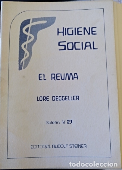 Second hand books: EL REUMA. HIGINIENE SOCIAL BOLETIN N&ordm; 23. - DEGGELLER, Lore.